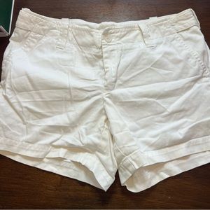 White London Jean short shorts